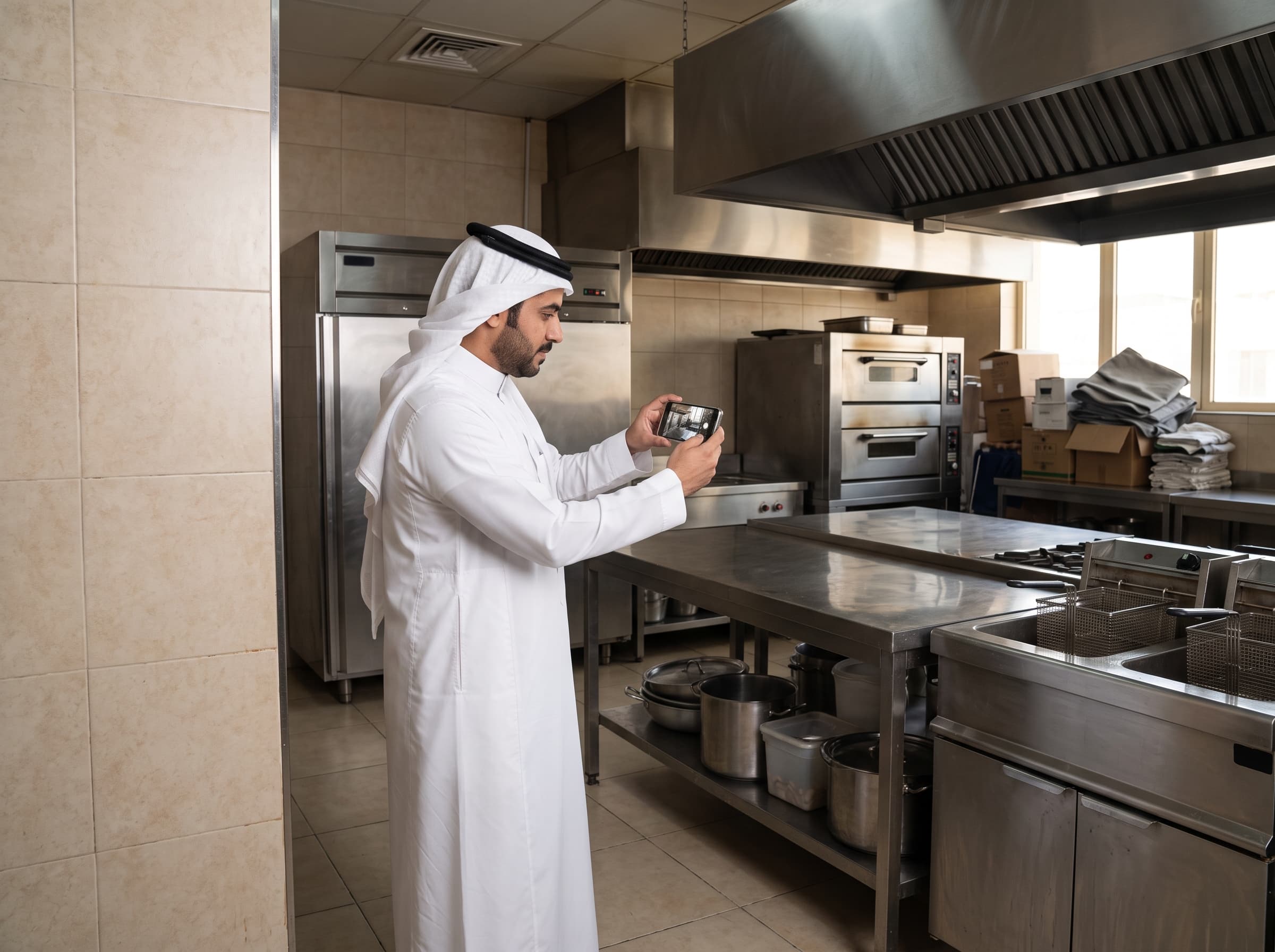 إرسال صور المعدات وتفاصيلها